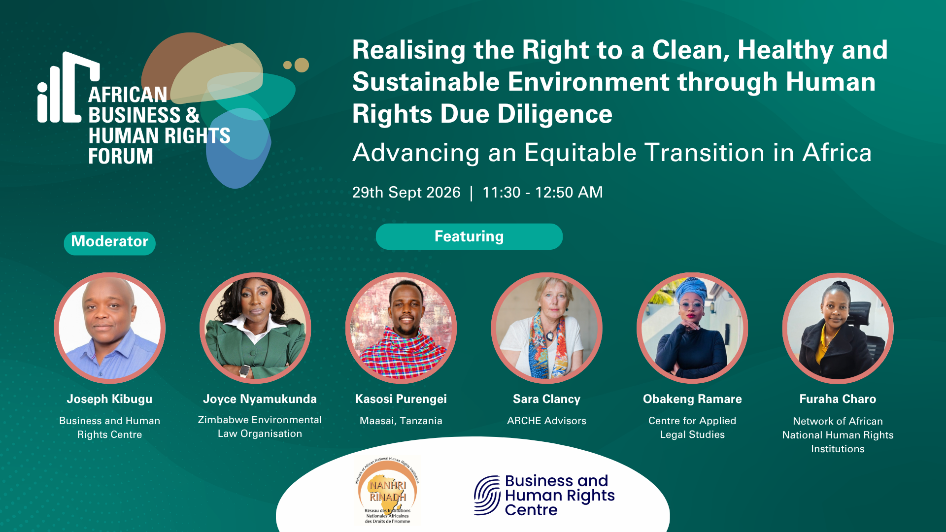 Realising the Right to a Clean, Healthy and Sustainable Environment through Human  Rights Due Diligence : Advancing an Equitable Transition in Africa